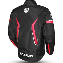 Roma Kırmızı Erkek Motosiklet Ceketi 4xl