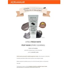 Gözenek Temizleyici Kil ve Kömür Maskesi 50 Mililitre Fresh Mate Peat Mask Pore Clearing
