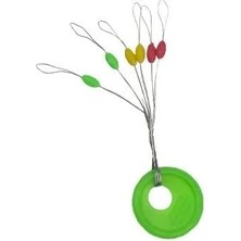 Ecotackle Kauçuk Stoper Renkli 6'lı Pk M Beden