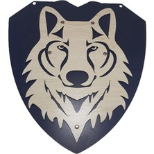 Kurt Başlı Kılıc Kalkan Seti, Ahşap Oyuncak ETİCSET030