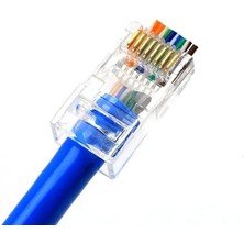 Nesil Delikli Cat6/cat5 RJ45 Jack Konnektör Utp 100 Adet 4381