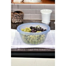 & Bulaşık Leğeni & Hamur & Yoğurt Mayalama Kabı Çok Amaçlı Badya 6 Litre Mavi Mavi