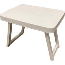 Boy Katlanır Masa 36 * 49 * 38 cm (Beyaz)