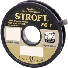 Stroft Fc1 %100 Flourocarbon Misina Alman Kalitesi 25MT 0,12MM