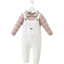 Erkek Çocuk Kazaklı Tulumlu Şık Bayramlık Elbise