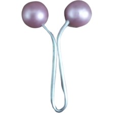 Urfakent Eşarp Klipsi Top Model Düz Pembe 1 Adet