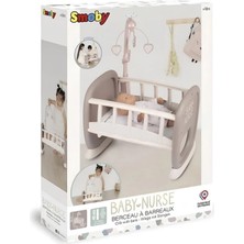 Urfakent Smoby Baby Nurse Sallanan Dönenceli Bebek Beşiği 220372