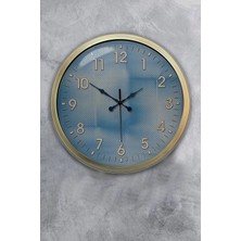 Kasva Concept 40 cm Eskitme Metal Sıradışı Duvar Saati