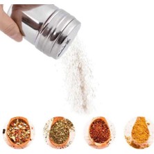 Feyza Design Metal Kapaklı Serpici Tuzluk Epinox Eps-3x9, Şık ve Dayanıklı Tasarım