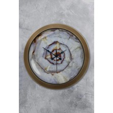 Kasva Concept Eskitme Metal Girdap Duvar Saati 36 cm