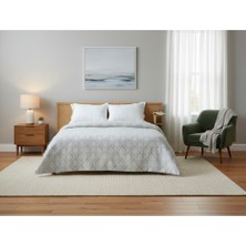 Comfort Craft Modern Desenli Yazlık Pike - %100 Pamuk Dokulu Yatak Örtüsü - Tek ve Çift Kişilik