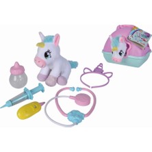 Urfakent Vet Case With Plush Unicorn