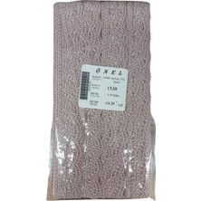Urfakent Dantel Polyester Sanal Tül Bant Y.pudra 14,30 Metre En 3 cm ON-1538-PU