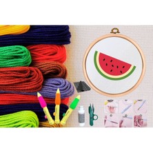 Urfakent Punch Seti Nakış Seti Kasnaklı Kendin Yap Seti Seri 6