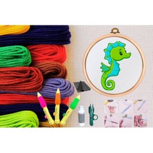 Urfakent Punch Seti Nakış Seti Kasnaklı Kendin Yap Seti Seri 120