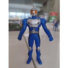 Plakperest Japon  Kamen Rider Figürü / Accel Rider Hero - 11 cm  Boyunda 2009 Bandai Yapımı 2.el
