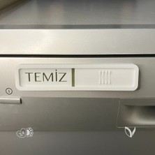 Minimal Temiz - Kirli Bulaşık Makinesi Göstergesi (15,5 x 3,5 Cm) - 3D Baskı