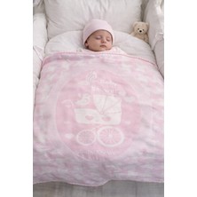 Lino Baby Kutulu Desenli Triko Bebek Battaniyesi