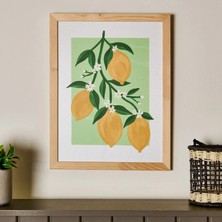 Matmel Deco Lime Cello Duvar Panosu - Sarı / Açık Yeşil - 30X40 cm