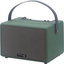 Eco Port F31 50W Sürücülü 2 Adet Mikrofonlu Bt 5.2 Kablosuz Hoparlör - Yeşil