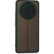 Eco Port Realme 11 Pro Kılıf Montreal Silikon Kapak - Yeşil