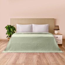 Matmel Soft Rete Tek Kişilik Pike - Yeşil - 160X220 cm