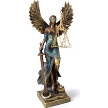 Karahanbey 24X7 cm Polyester Kanatlı Adalet Biblosu