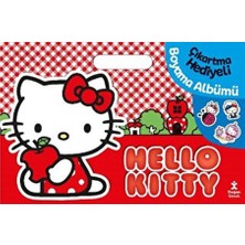 Mabelme Store Hello Kitty Çıkartma Hediyeli Boyama Albümü