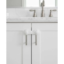 Astraltech 4 Adet Dolap ve Çekmece Emniyet Kilidi Çift Taraflı Bantlı Güvenli Tasarım