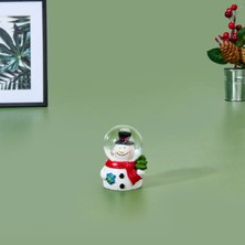 Matmel Deco Kardan Adam Figürlü Kar Küresi - Renkli - 4x6 cm