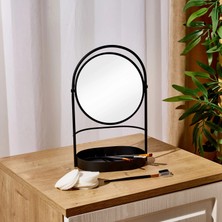 Matmel Bath Metal Makyaj Aynası - Siyah