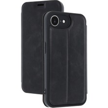 Eco Port Iphone 16E Kılıf Flip Cover - Siyah