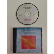 Plakperest Händel - Norddeutsche Philharmonie – Concerti Grossi Nos. 9 - 12, Op.6 - 1999 Avrupa Basım Cd-2.el