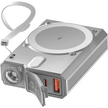 Eco Port Joko J38 10.000 Mah 20W Pd LED Işıklı Magsafe Powerbank - Gri