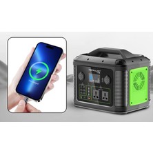 Eco Port CN06 Powerbank 1200W 315.000 Mah Kamp Şarj 60W Pd - Siyah