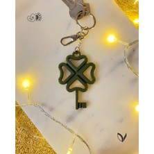 Yonca Şans Charm, Anahtarlık - Feng Shui Bereket Anahtarlığı