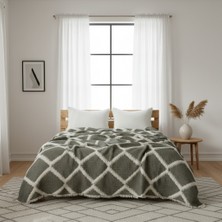 Comfort Craft 7 Katlı Jakarlı Müslin Yorgan - 240X260 cm - Baklava Desenli Premium Set