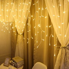 Oktay Sesal Ramazan Ayndınlatma Dekor LED Işık Gün Işığı Salkım LED Işık 2x2 Metre 10 Dallı 140LEDLİ Salkım Işık