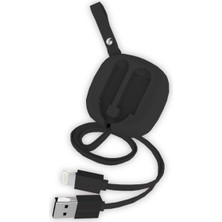 Eco Port S80 Lightning Kablo Iphone Uyumlu 20CM-1M 2A - Siyah