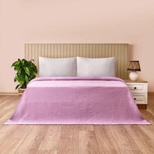 Matmel Soft Rete Tek Kişilik Pike - Mor - 160X220 cm