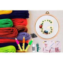 Urfakent Punch Seti Nakış Seti Kasnaklı Kendin Yap Seti Seri 69