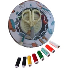 Urfakent Iplik Set Teneke Kutu Dikiş Seti