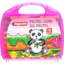 Bigpoint Pastel Boya 18 Renk - Pembe Çantalı