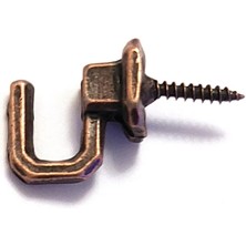 Eco Port Vidalı Kanca, Askı Küçük - 15X23MM, Eskitme  - 1 Adet