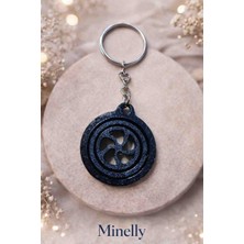 Minelly Tekerlek Döngü Stres Anahtarlık