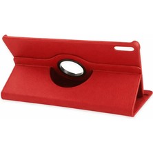 Eco Port Huawei Matepad 11 10.9 360 Tablet Deri Kılıf - Kırmızı