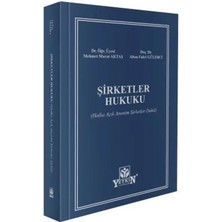 Yetkin Yayınları Şirketler Hukuku (Halka Açık Anonim Şirketler Dahil)