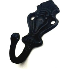 Eco Port Antika Tarz Dekoratif Pirinç Tekli Askı - Oksit