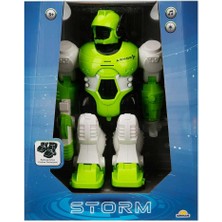 NessiWorld Storm Brave Sesli ve Işıklı Yürüyen Robot 25 cm