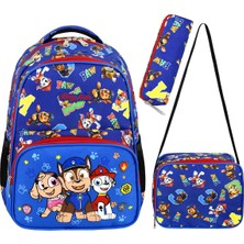 Roxy Paw Patrol 3'lü Set Ilkokul Çantası, Termal Beslenme Çantası ve Kalem Kutusu Seti